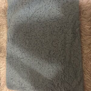 Elegant Textured Gray Skirt